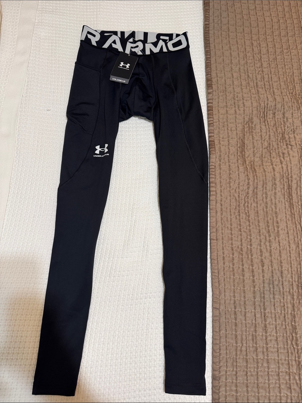 Under Armour Black mens Performance Compression Leggings small